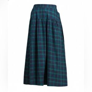 Trovata Lydia Noctune Plaid Maxi Skirt